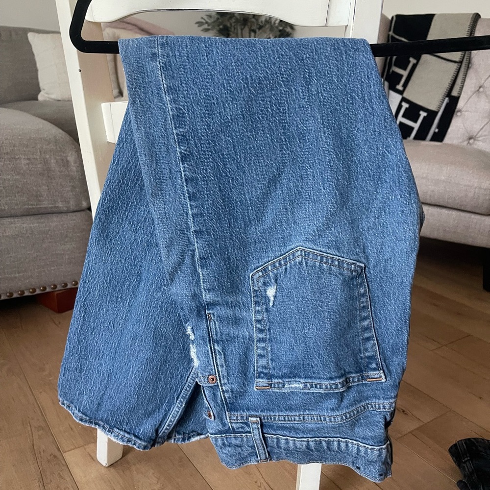 Gap cheeky straight jeans, size 8 tall